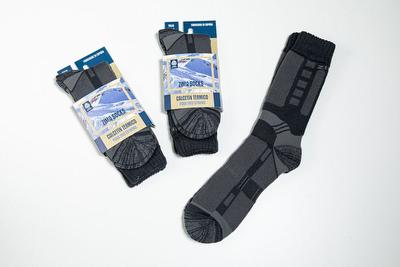 Calcetín frío extremo Zima mod nº5 color gris y negro (lote de 3 pares)