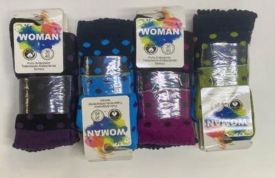 1M002. CALCETÍN FANTASÍA GRUESO (lote de 12 pares)