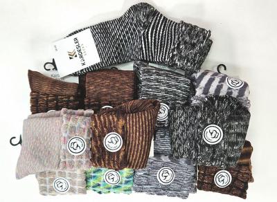 1M025. TOBILLERO SURTIDO DESIGUAL (lote de 12 pares)